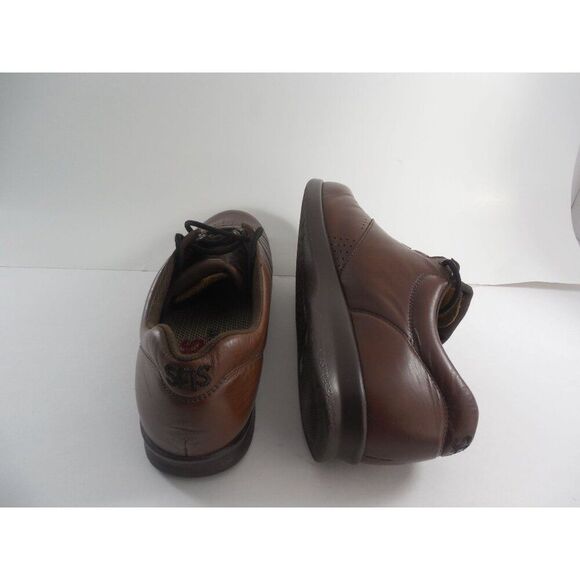 SAS Nursing Shoes Women Sz 9S Free Time Teak Brown Walking Leather‎ Comfort - Picture 9 of 9